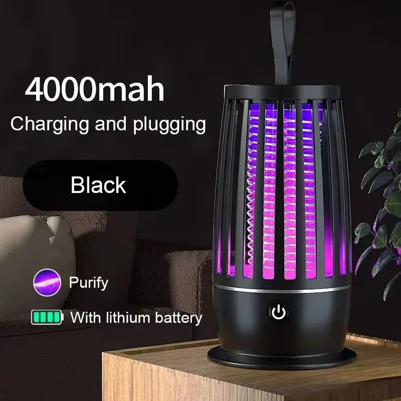 Mute Mosquito Killer Lamp Portable Electronic Pest Repellent Anti Mosquito UV Light Indoor Outdoor Camping