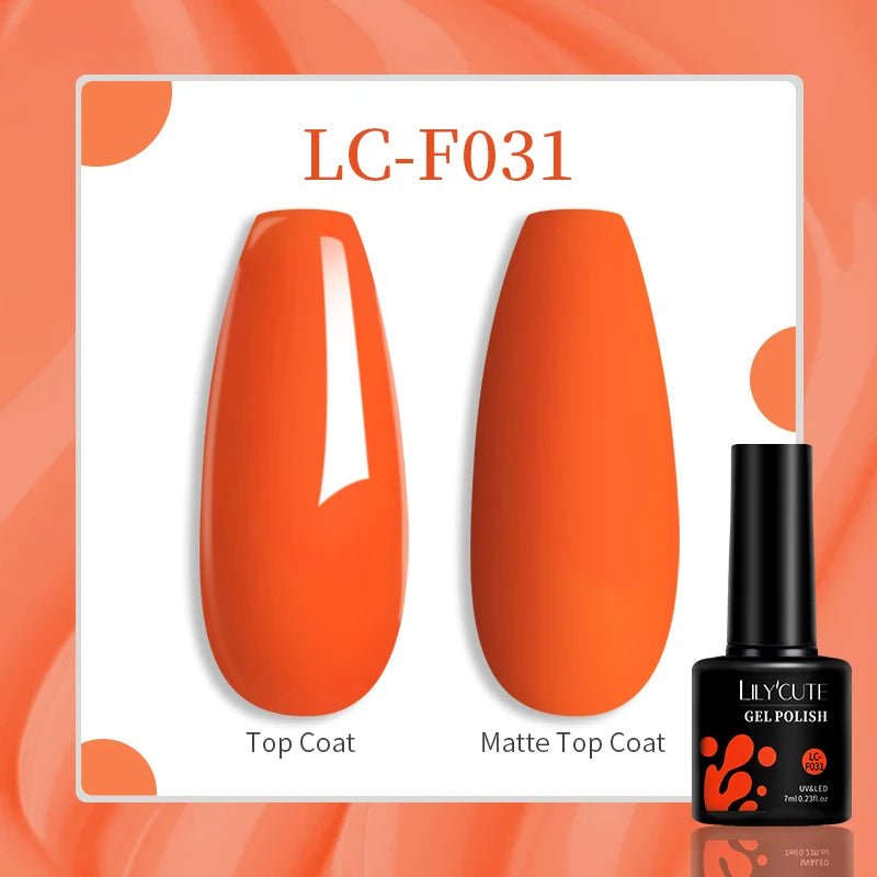 LILYCUTE 129-Color Gel Nail Polish 7ml