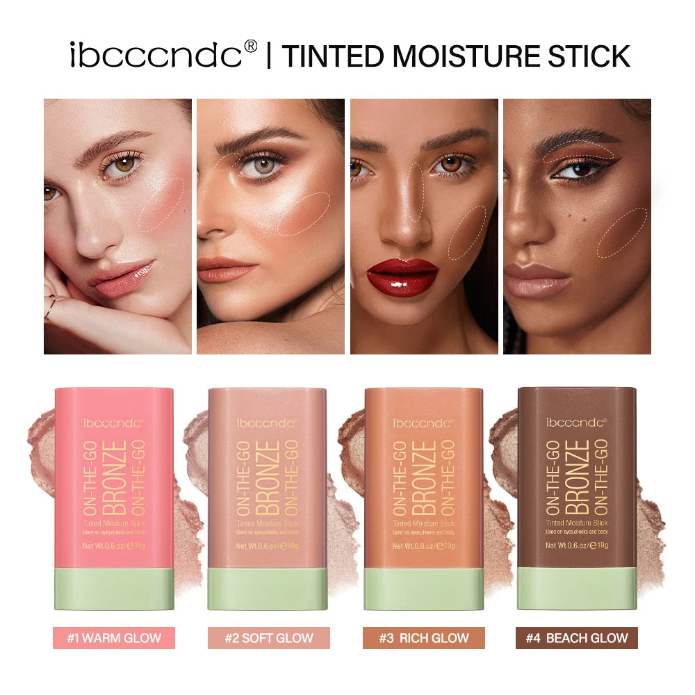 Tinted Blush Stick – Waterproof Cream Blusher for a Radiant Glow