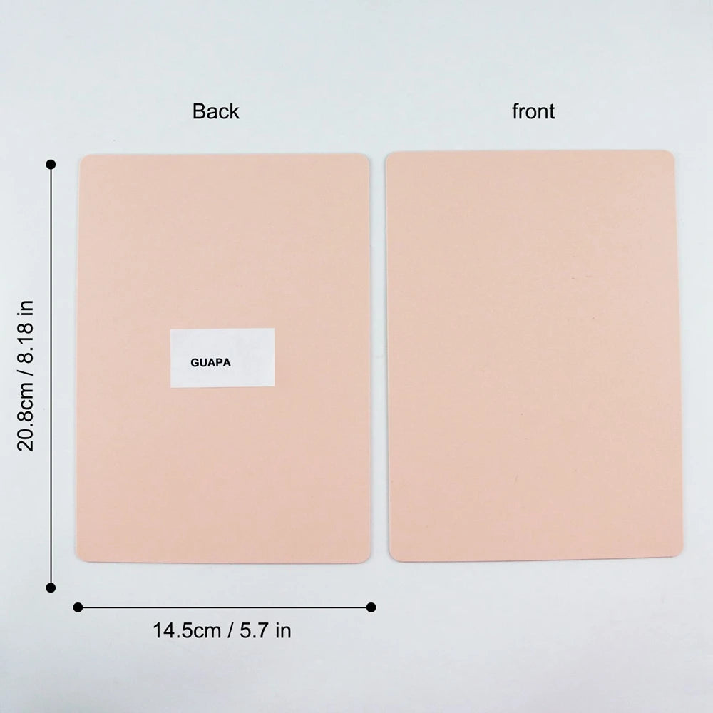 New Hair Stroke Pattern Practice Pad Double Sided Best Nano Brows Silicone Practice Skin For Permanent Makeup Basic Hair Stroke