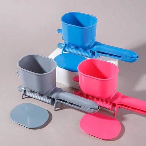 1pcs Professional Hair Dyeing Tool -2-in-1  Automatic Roller Comb Dye Salon Hair Care Plastic Salon Hairdressing Tool