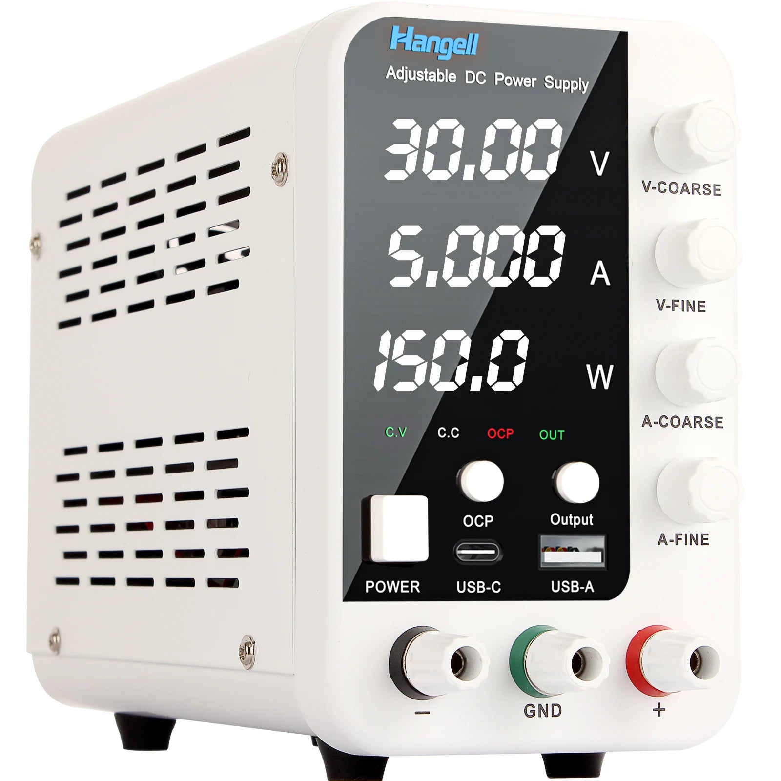 DC Lab Power Supply | 30V–120V Adjustable Voltage Regulator | Bench Switching Power Supply
