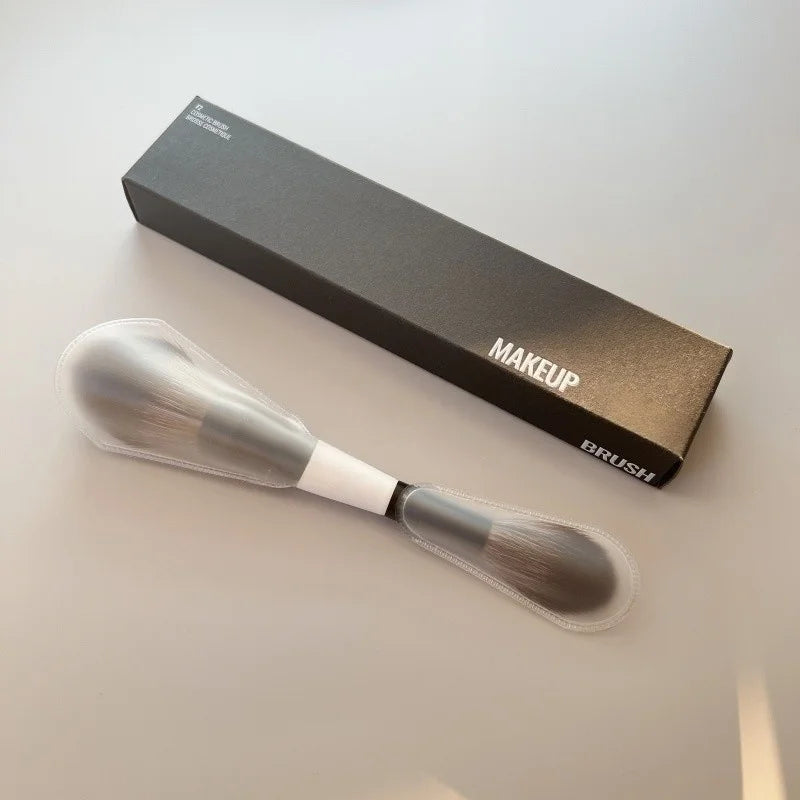 F1 Dual-Ended Contour Blush F2 Powder Brush F3 Highlight Soft Synthetic Hair Makeup Brushes Blusher Highlighter Cosmetic Brushes