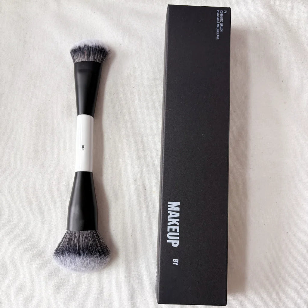 F1 Dual-Ended Contour Blush F2 Powder Brush F3 Highlight Soft Synthetic Hair Makeup Brushes Blusher Highlighter Cosmetic Brushes
