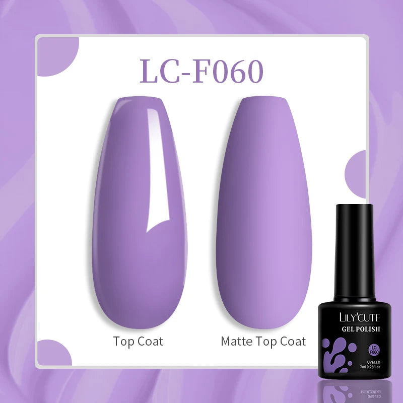 LILYCUTE 129-Color Gel Nail Polish 7ml