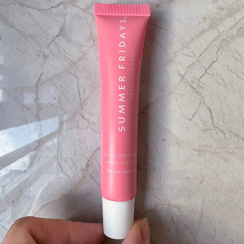 Original Summer Fridays Polypeptide Butter Lip Balm Liquid Hydrating Moisturizing Lip Gloss Cosmetics Lipstick Cosmetic Lip Care