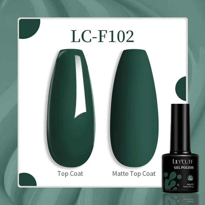 LILYCUTE 129-Color Gel Nail Polish 7ml