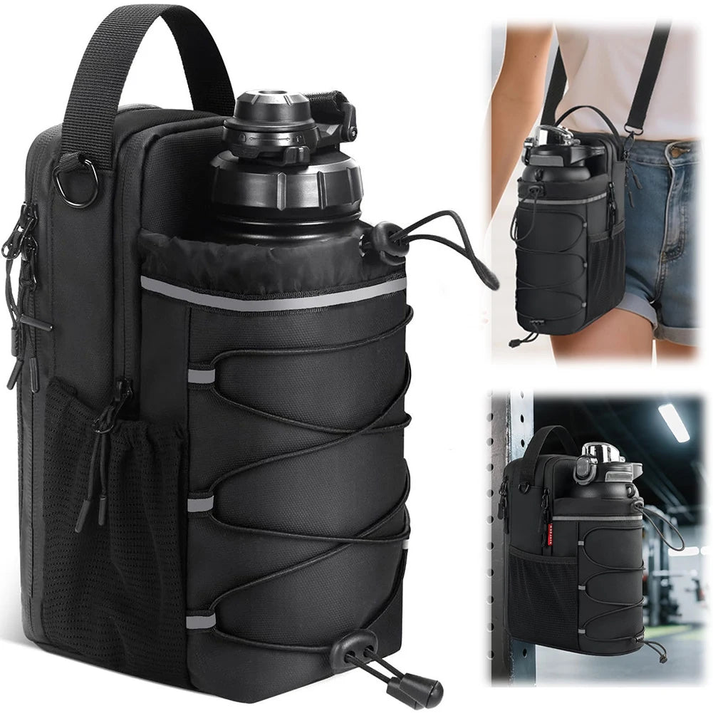 All-in-One Magnetic Bottle Bag – Carry Phone, Keys & More Hands-Free