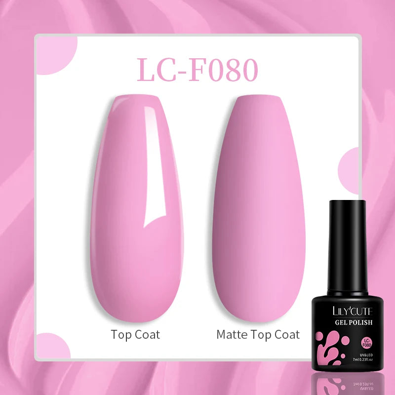 LILYCUTE 129-Color Gel Nail Polish 7ml