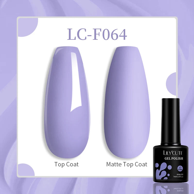 LILYCUTE 129-Color Gel Nail Polish 7ml