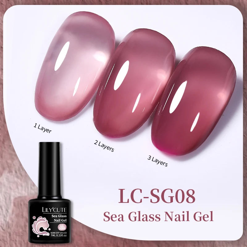 LILYCUTE 129-Color Gel Nail Polish 7ml
