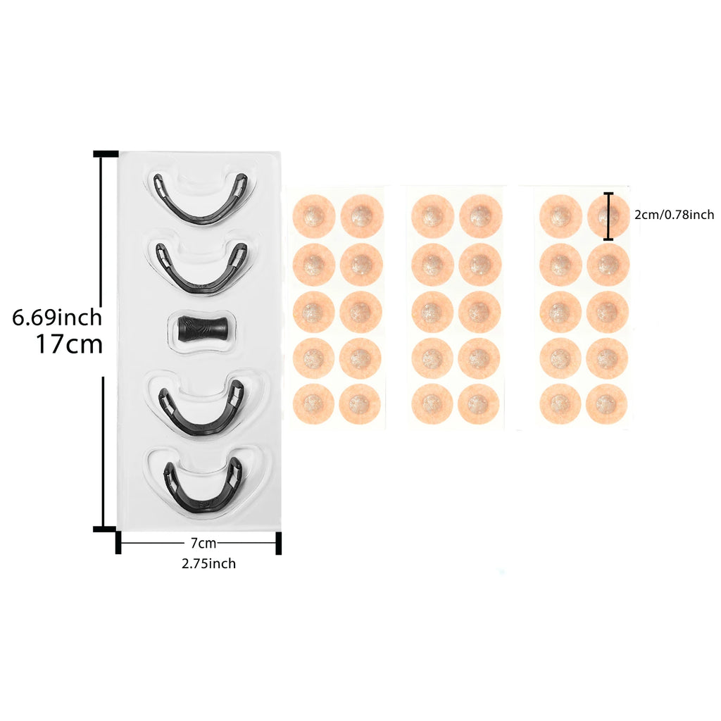 Nasal breathing dilators Magnetic Nasal Strips Increase Air Improve Sleep Quality Reduce Snoring