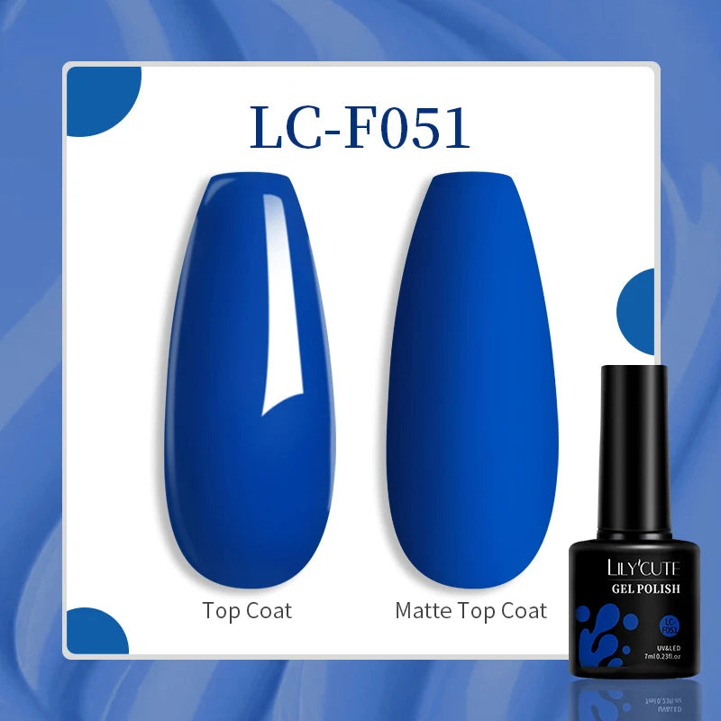 LILYCUTE 129-Color Gel Nail Polish 7ml