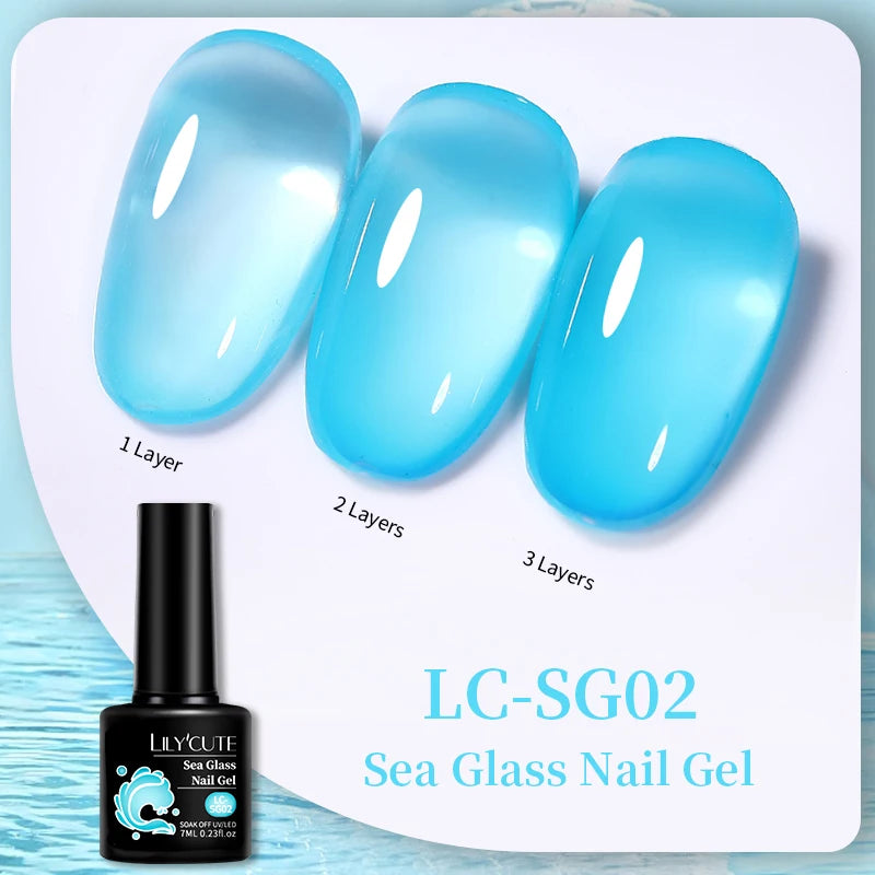 LILYCUTE 129-Color Gel Nail Polish 7ml