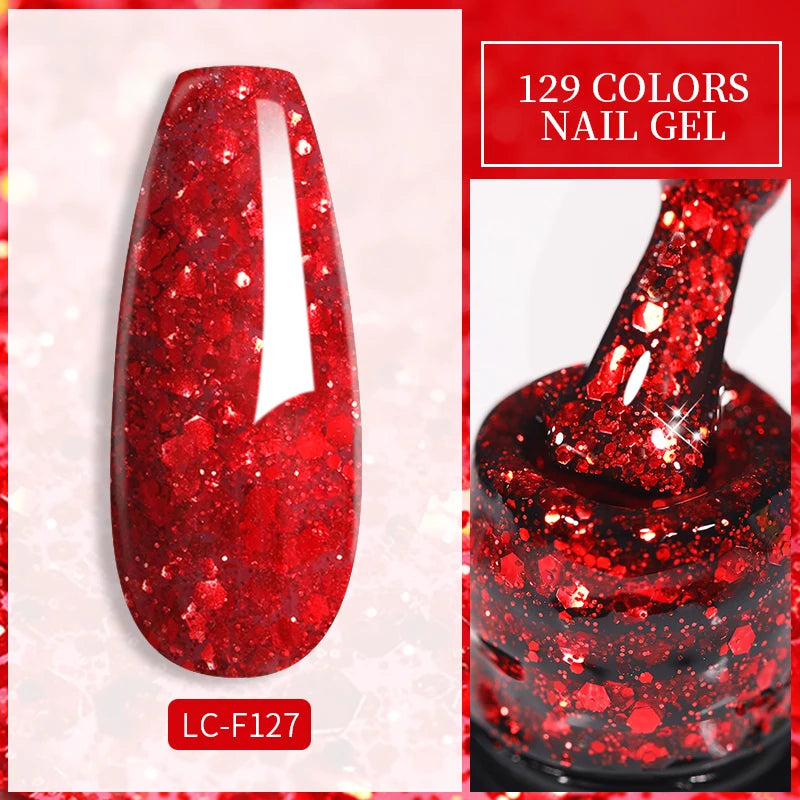 LILYCUTE 129-Color Gel Nail Polish 7ml