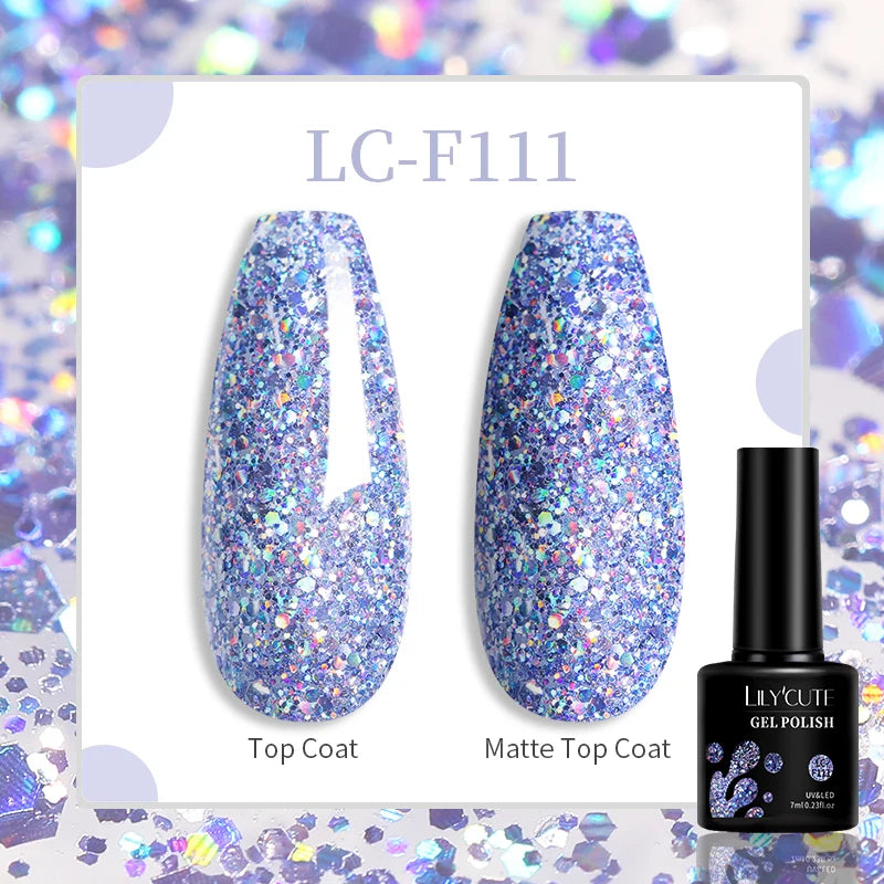 LILYCUTE 129-Color Gel Nail Polish 7ml