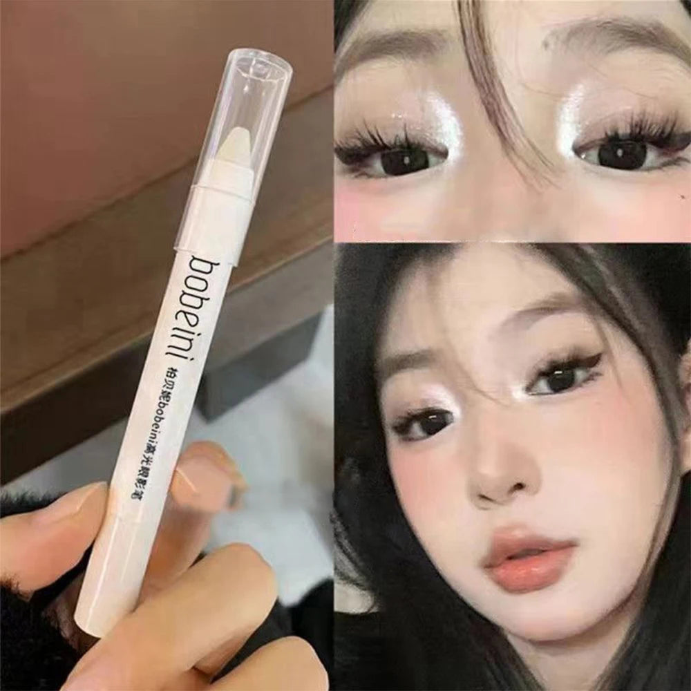 Highlighter & Eyeshadow Pencil – Pearlescent, Matte & Champagne Glow