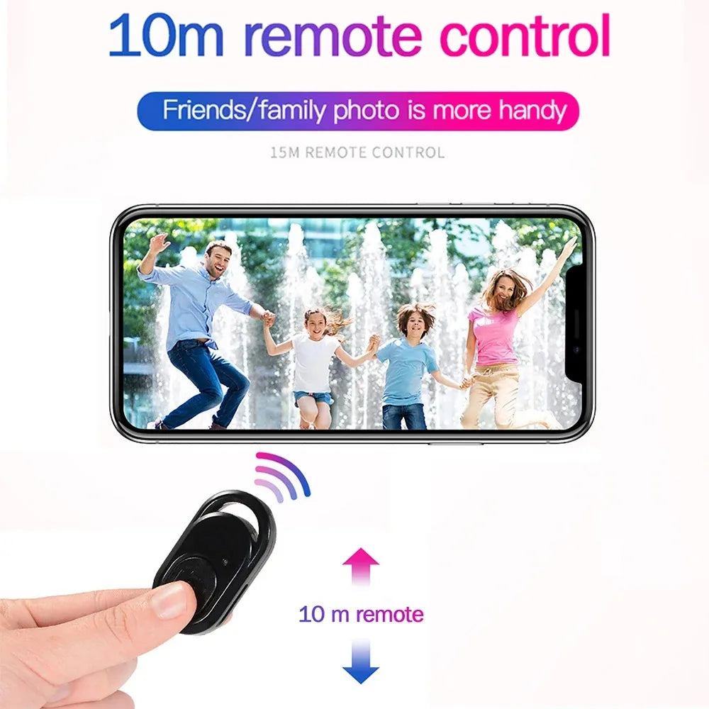 Wireless Remote Shutter Release Phone Tripod Stand Bluetooth-compatible Selfie Stick Remote Control Shutter Camera Controller