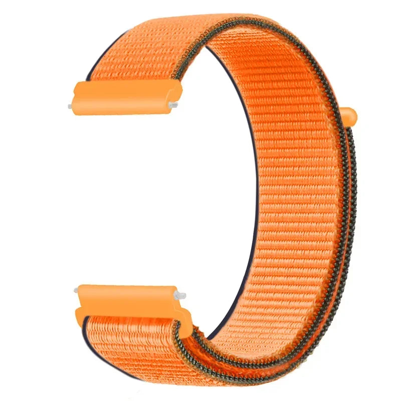 20mm 22mm Nylon Loop Strap For Garmin Forerunner 55 165 265 965 255 Active 5/Vivomove Trend/Vivoactive 5/Venu 3/2 Bracelet Belt