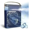 3 In 1 Portable Air Adjustment Humidifier Fan AIr Conditioner Household Small Air Cooler LED Night Lights Home Office Fans