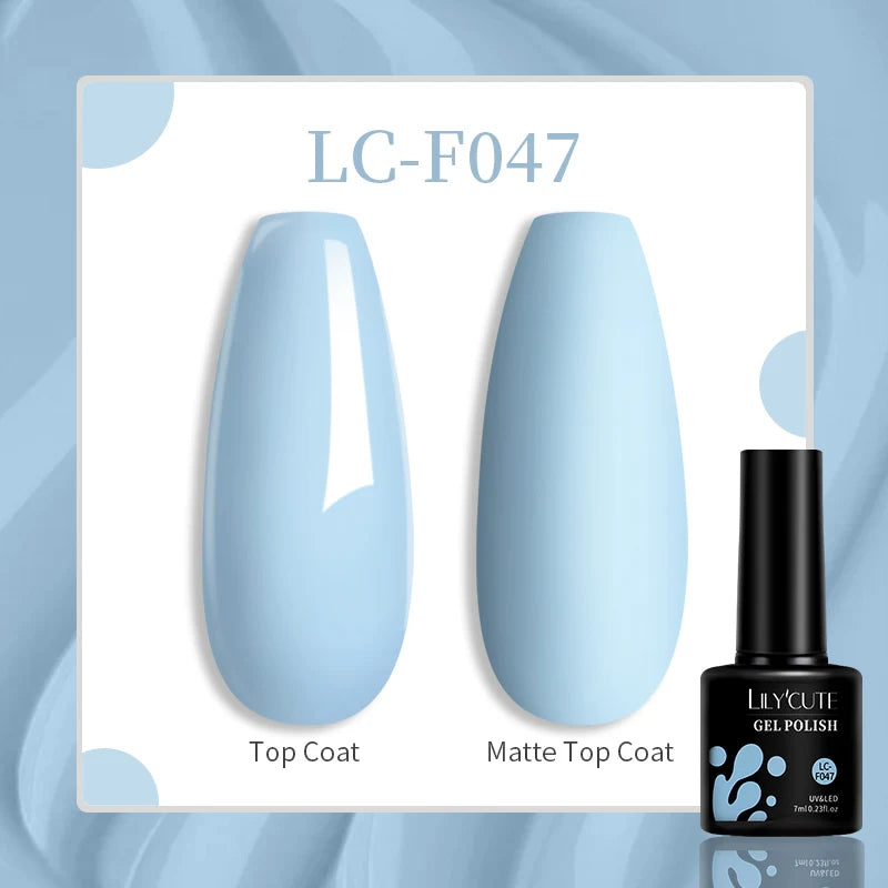 LILYCUTE 129-Color Gel Nail Polish 7ml