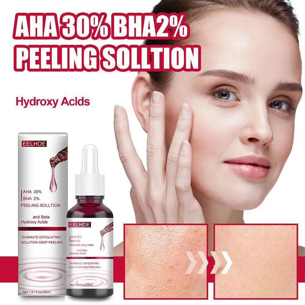 30ml Salicylic Acid Shrink Pores Serum Exfoliating Moisturizing Nourish Smooth Pores Essence For Acne Blackhead & Pores Skincare