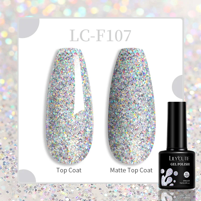 LILYCUTE 129-Color Gel Nail Polish 7ml