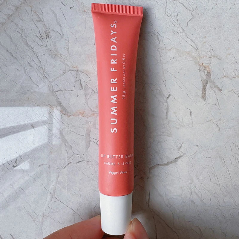 Original Summer Fridays Polypeptide Butter Lip Balm Liquid Hydrating Moisturizing Lip Gloss Cosmetics Lipstick Cosmetic Lip Care