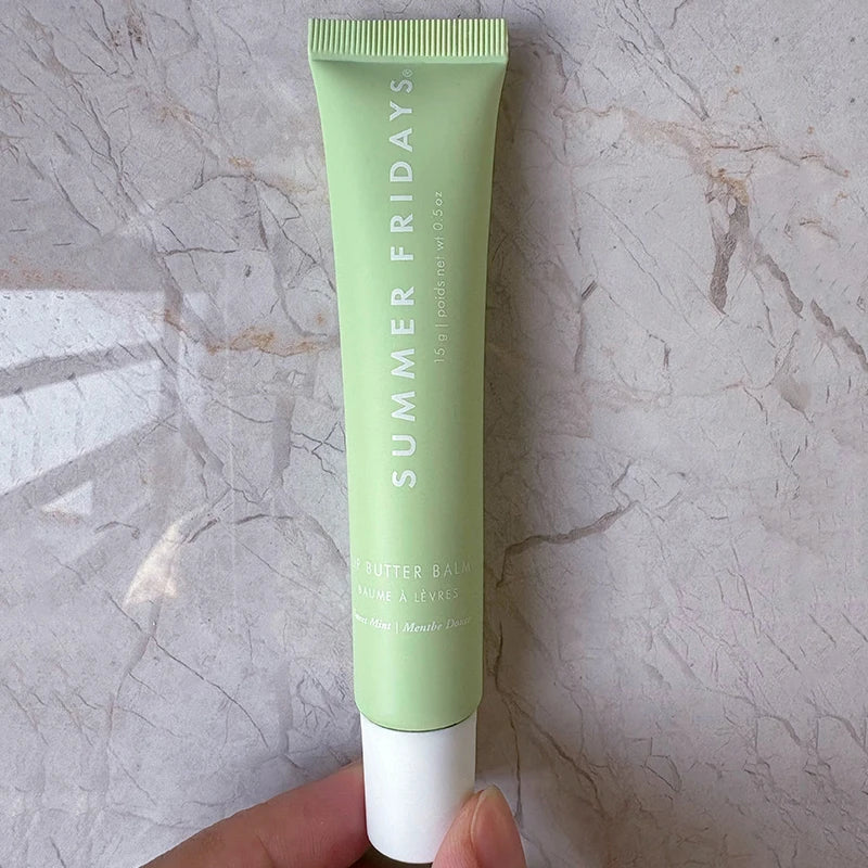 Original Summer Fridays Polypeptide Butter Lip Balm Liquid Hydrating Moisturizing Lip Gloss Cosmetics Lipstick Cosmetic Lip Care