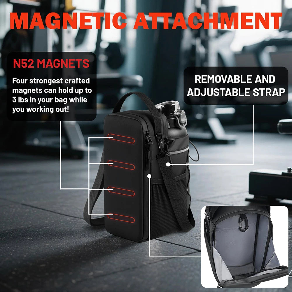 All-in-One Magnetic Bottle Bag – Carry Phone, Keys & More Hands-Free
