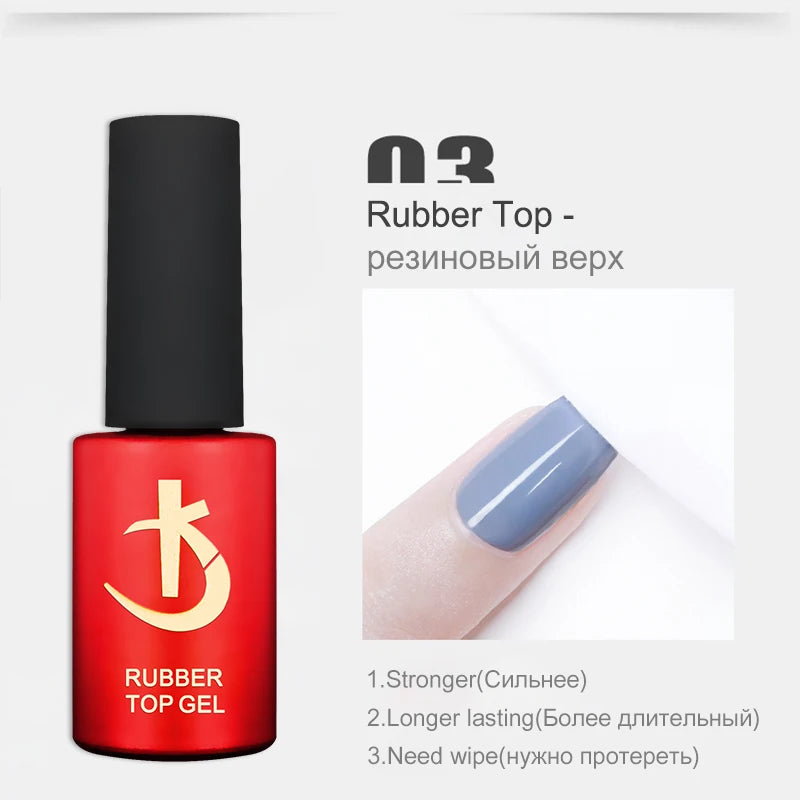 KODI JYJ Acid-Free Base & Top Coat for Gel Nails