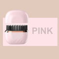 Mini Electric Heating Hair Straightener Brush Portable Hairdressing Tool Cordless Hair Straightener Comb Rechargeable
