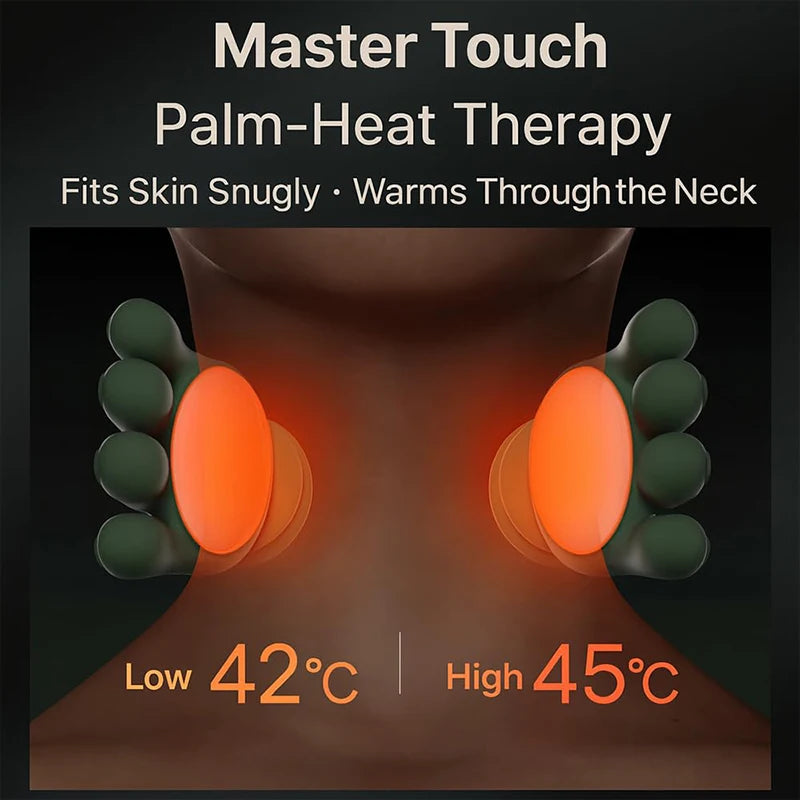 Windaily N7 Neck & Shoulder Massager – 4D Kneading, Heat & 3 Intensity Levels