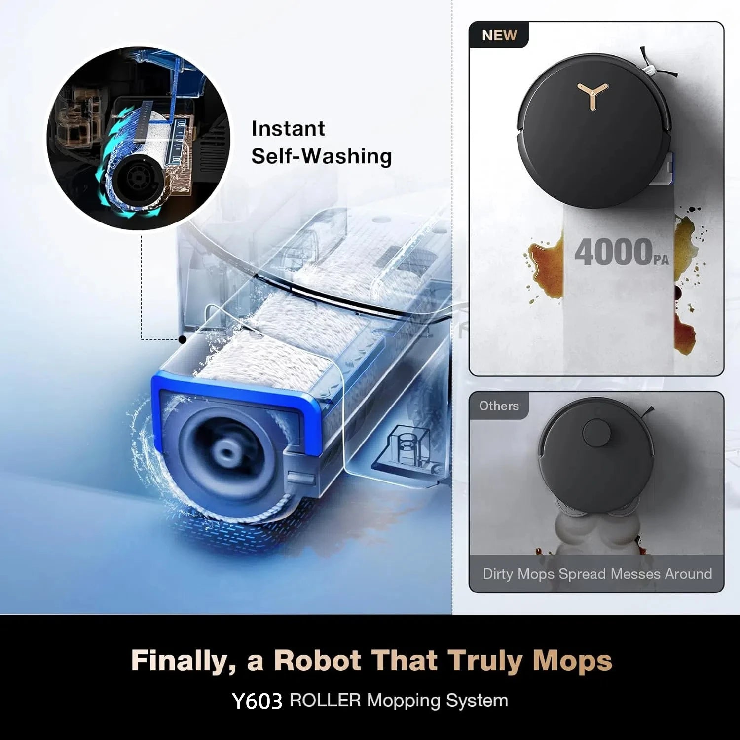 ECOVACS DEEBOT X8 PRO OMNI Robot Vacuum Cleaner 18000Pa AI Global Version Self-Washing Mopping Hot Water Mop LDS Sweep EU Smart