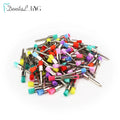 100pcs/Bag Disposable Dental Polisher Nylon Bristle Brush Polishing Brushes Teeth Whitening Prophy Brushes Dentist Materials