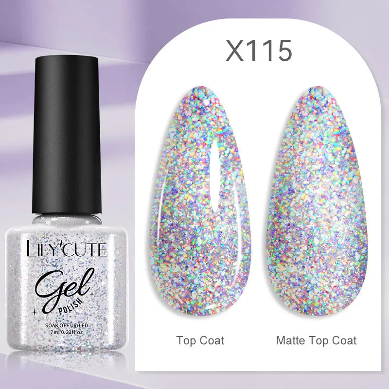 LILYCUTE 129-Color Gel Nail Polish 7ml