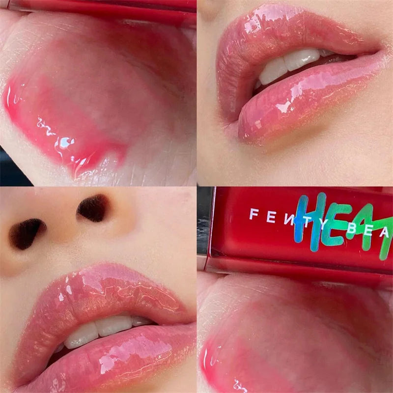 Fenty Beauty 9 Colors Colorful Lip Gloss Waterproof Liquid Lipstick Nude Pink Lips tint Makeup Lip Glaze Cosmetics Red Lip Stain
