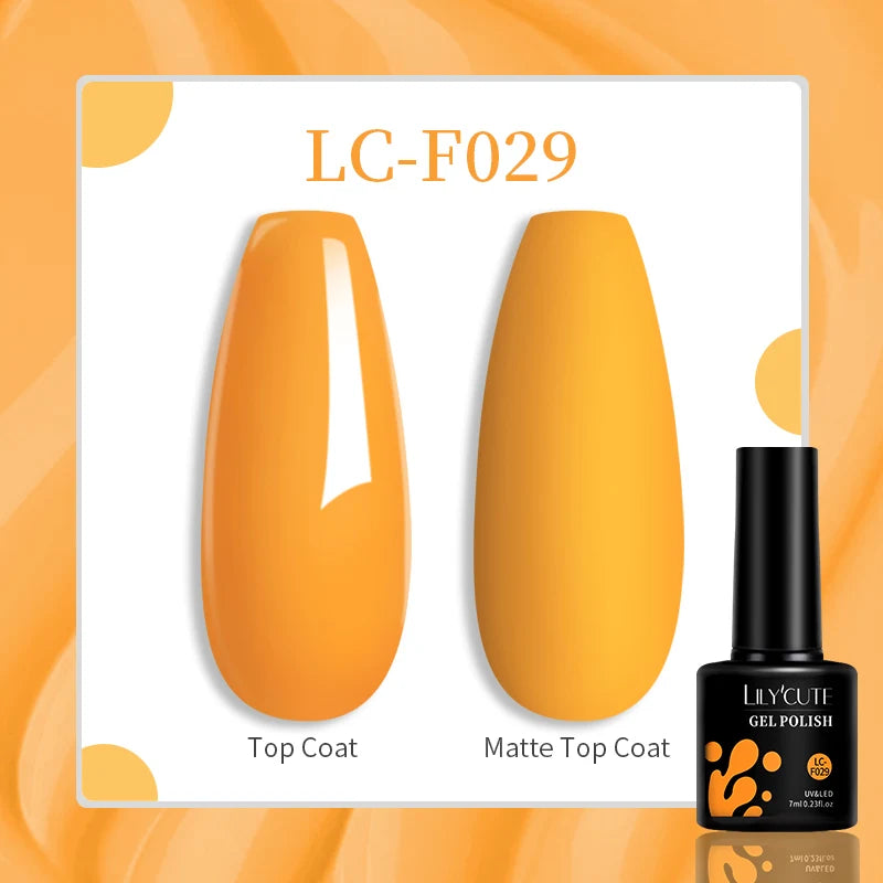 LILYCUTE 129-Color Gel Nail Polish 7ml
