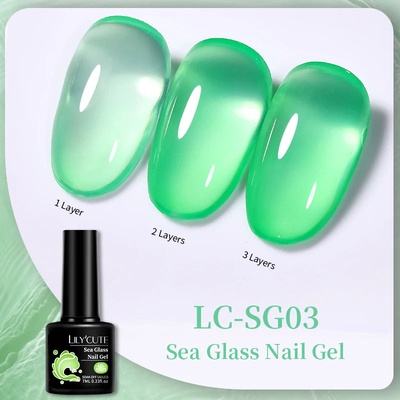 LILYCUTE 129-Color Gel Nail Polish 7ml