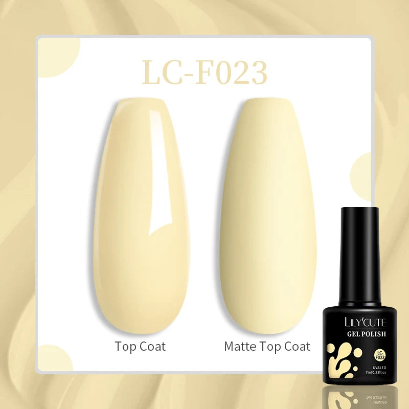 LILYCUTE 129-Color Gel Nail Polish 7ml