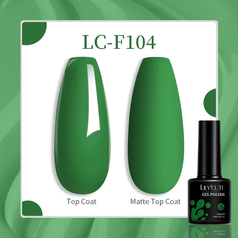 LILYCUTE 129-Color Gel Nail Polish 7ml