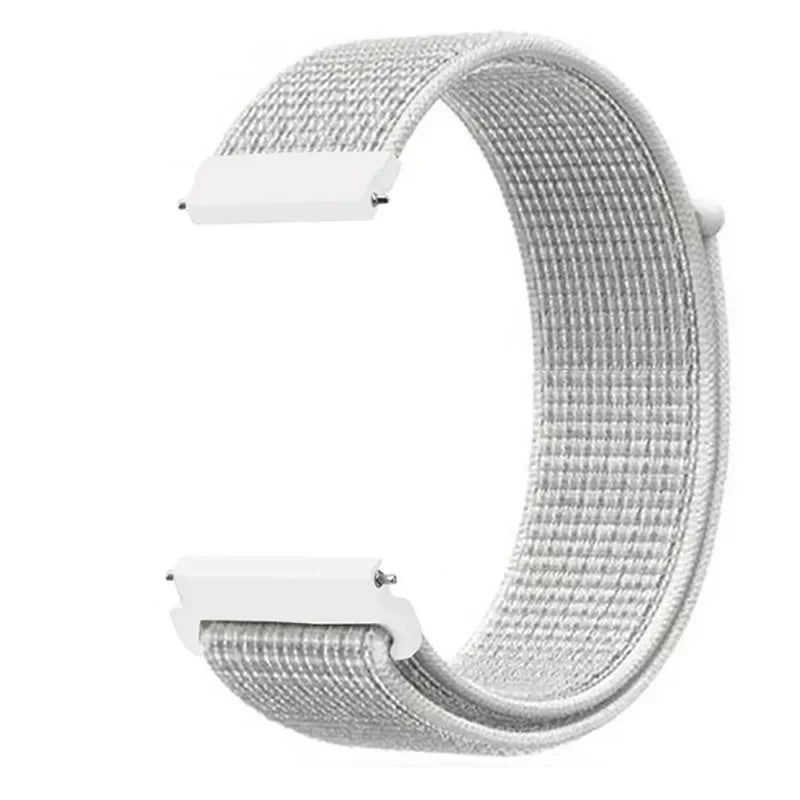 20mm 22mm Nylon Loop Strap For Garmin Forerunner 55 165 265 965 255 Active 5/Vivomove Trend/Vivoactive 5/Venu 3/2 Bracelet Belt