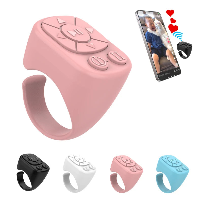 Bluetooth Page-Turning Ring Remote