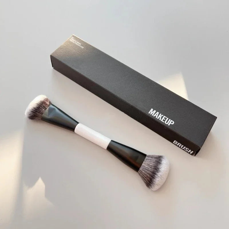 F1 Dual-Ended Contour Blush F2 Powder Brush F3 Highlight Soft Synthetic Hair Makeup Brushes Blusher Highlighter Cosmetic Brushes