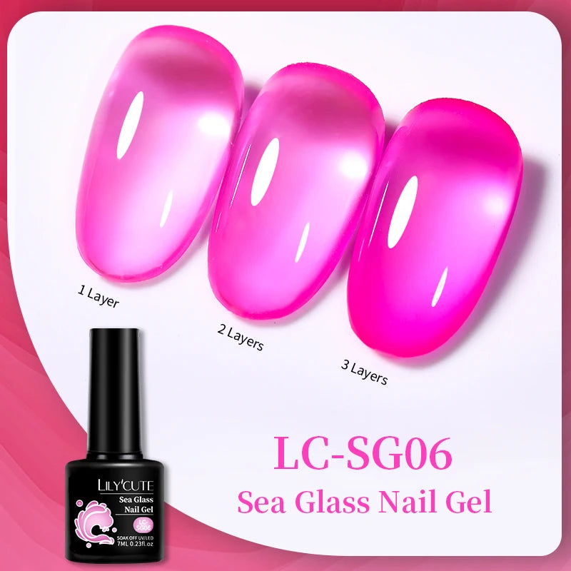 LILYCUTE 129-Color Gel Nail Polish 7ml