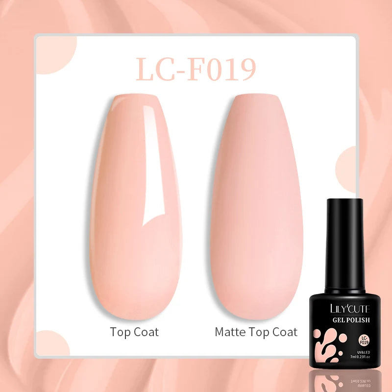 LILYCUTE 129-Color Gel Nail Polish 7ml