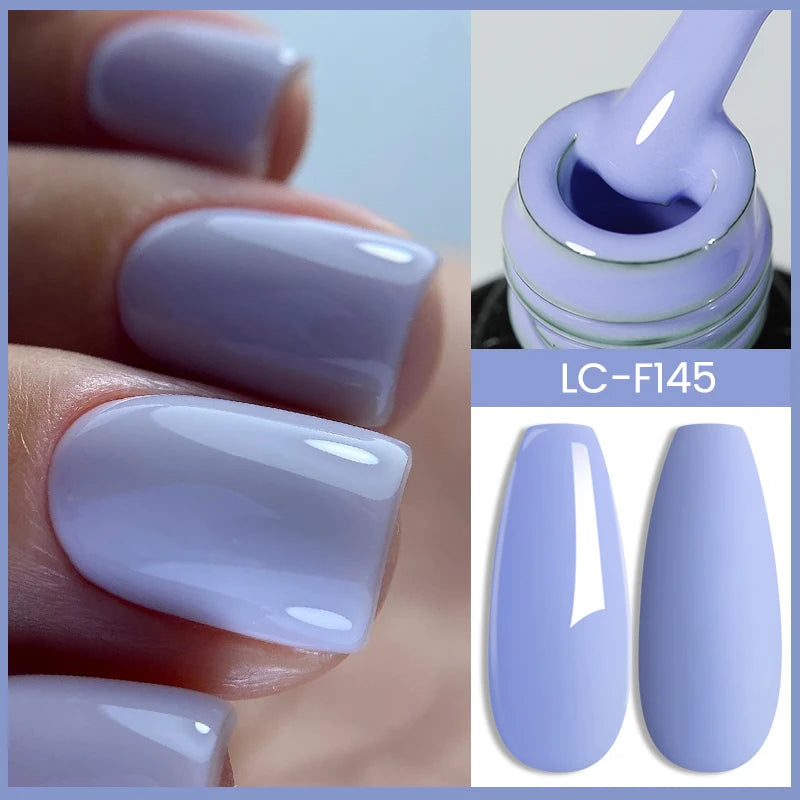 LILYCUTE 15ML Quick Extension Gel Nail Polish Milky White Clear Pink Color French Manicure Finger Prolong Nail Hard Gel Varnish