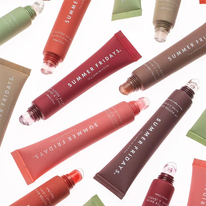 Original Summer Fridays Polypeptide Butter Lip Balm Liquid Hydrating Moisturizing Lip Gloss Cosmetics Lipstick Cosmetic Lip Care