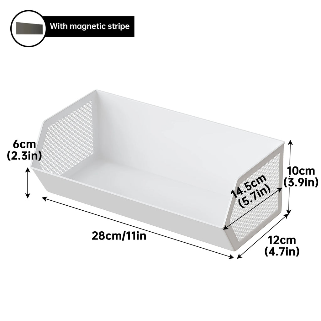 Magnetic Storage Rack for Balcony, Side of Washing Machine, Laundry Detergent Drying Ball, Bathroom Roller Side Magnetic Storage Shelf, No Drilling Required