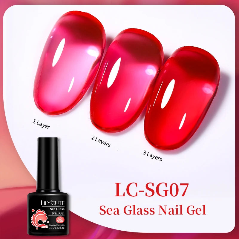 LILYCUTE 129-Color Gel Nail Polish 7ml